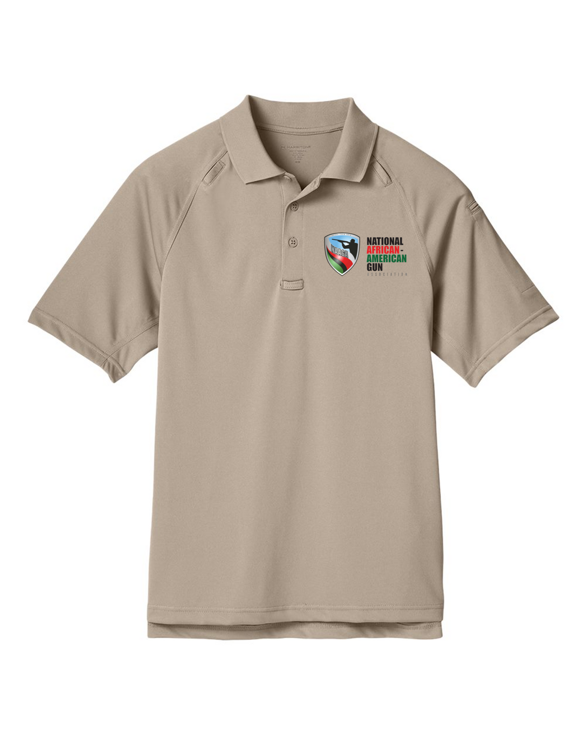 NAAGA Unisex Full Logo Tactical Polo