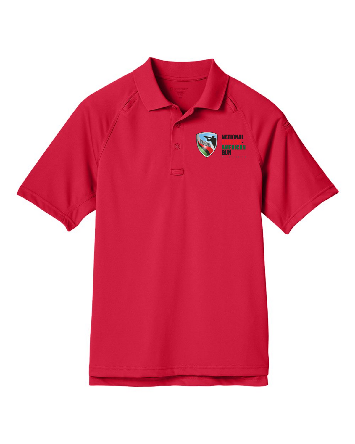 NAAGA Unisex Full Logo Tactical Polo
