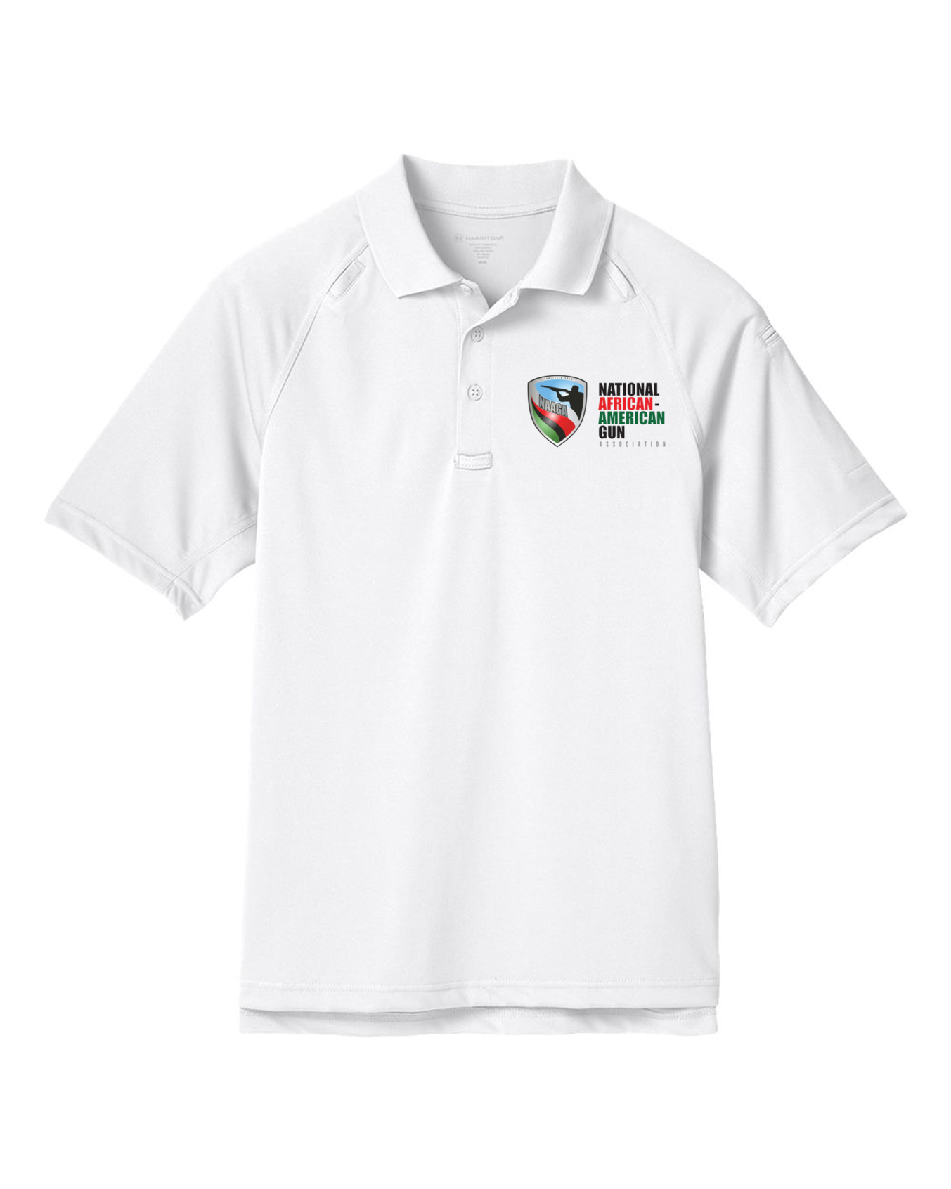 NAAGA Unisex Full Logo Tactical Polo