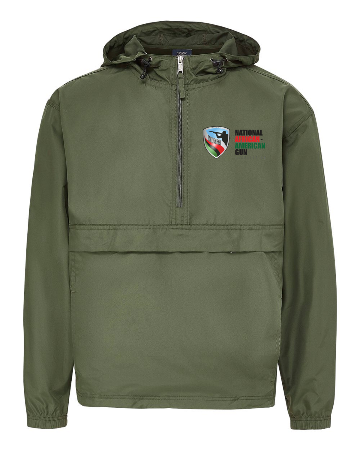 NAAGA Unisex Full Logo Windbreaker Jacket