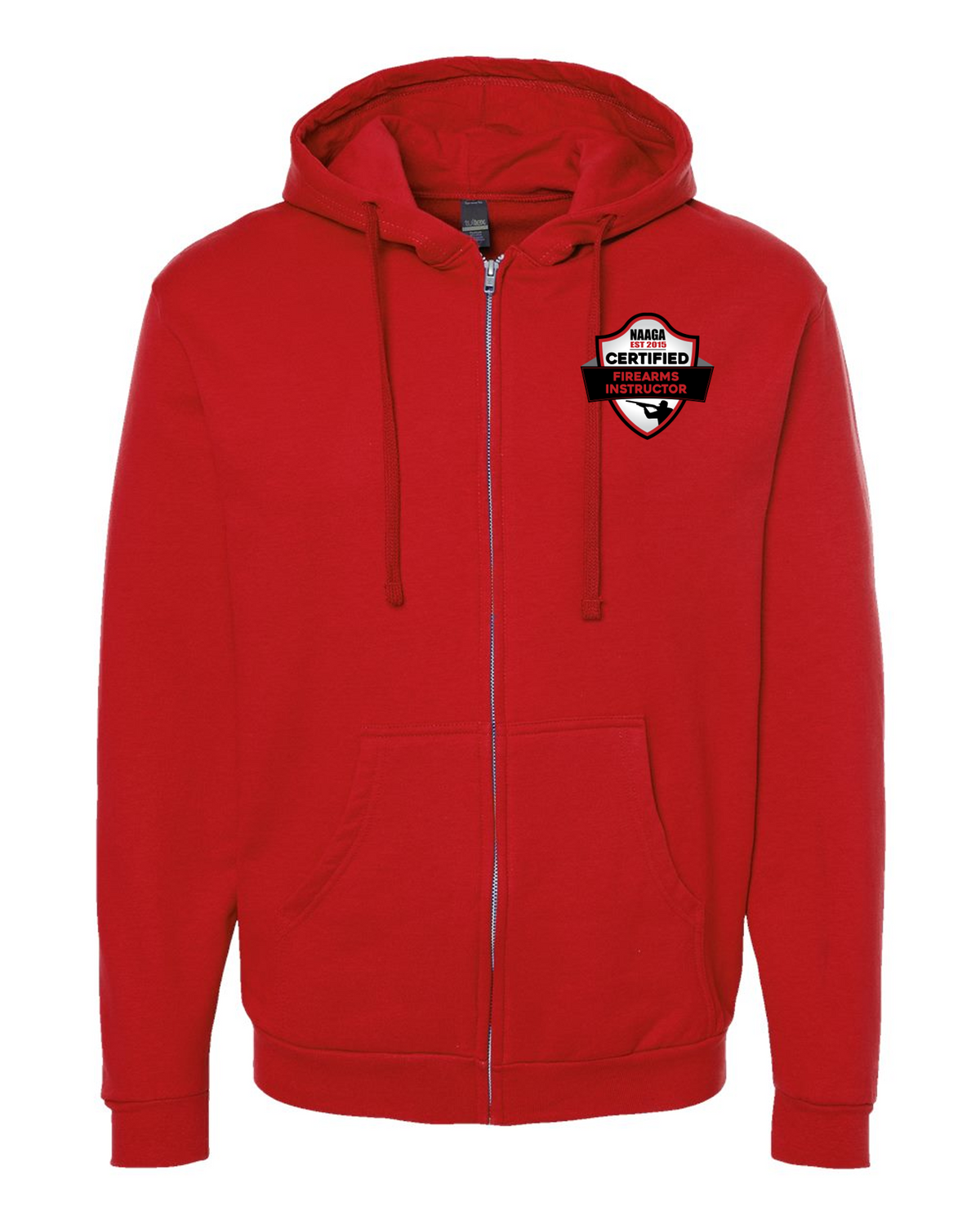 NAAGA Instructor Unisex Zippered Hoodie