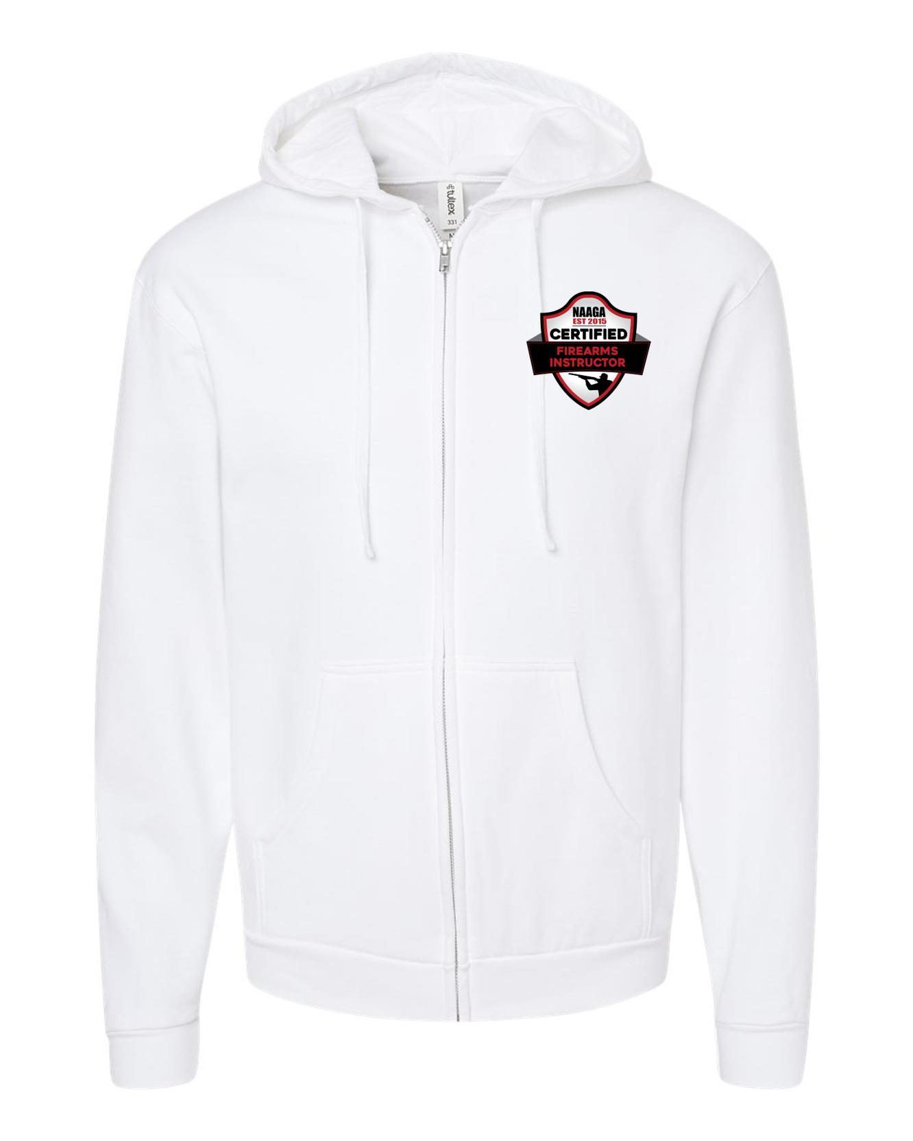 NAAGA Instructor Unisex Zippered Hoodie