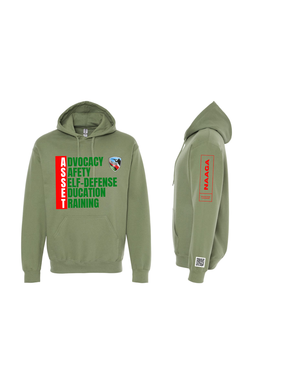 NAAGA Unisex A.S.S.E.T. Chapter Leader Hoodie